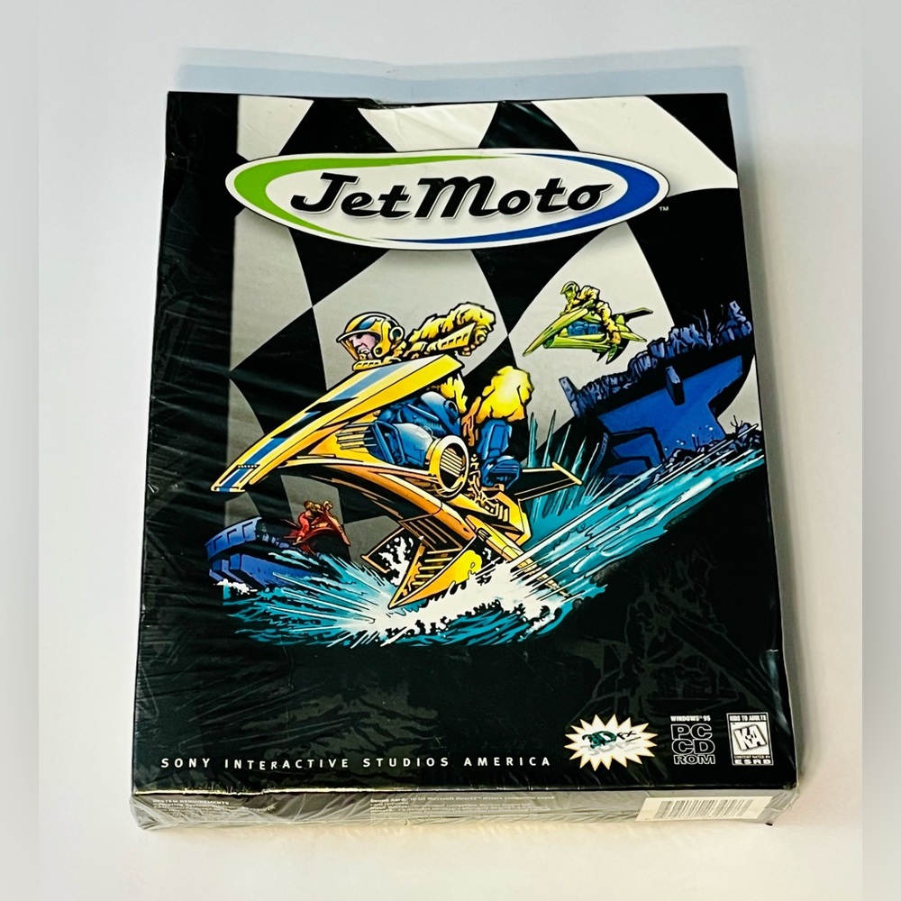 RARE HTF Jet Moto (PC CD, 1997)